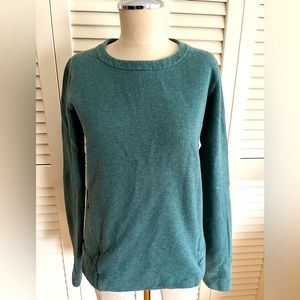 Lululemon Go Endeavor Open Back Sweatshirt - Women | Green | Size: 6